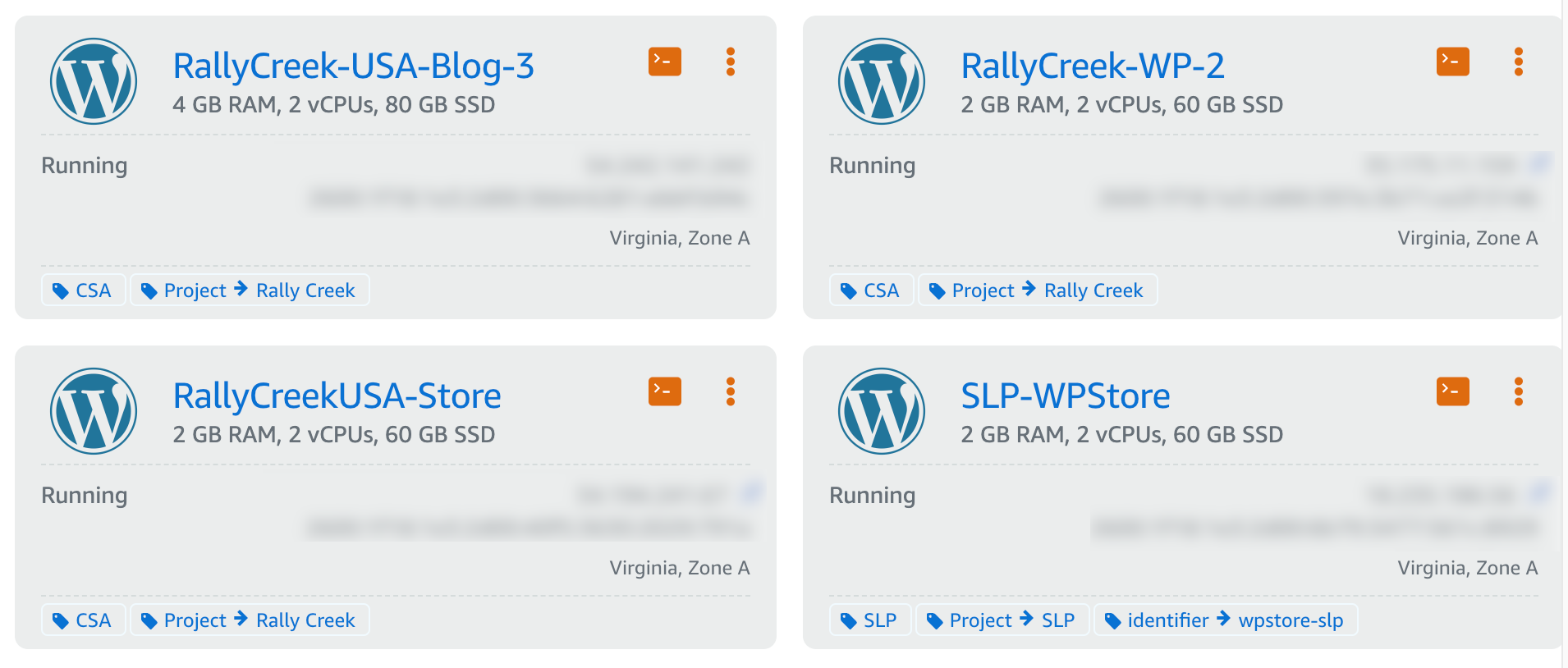 WordPress Sites On Lightsail